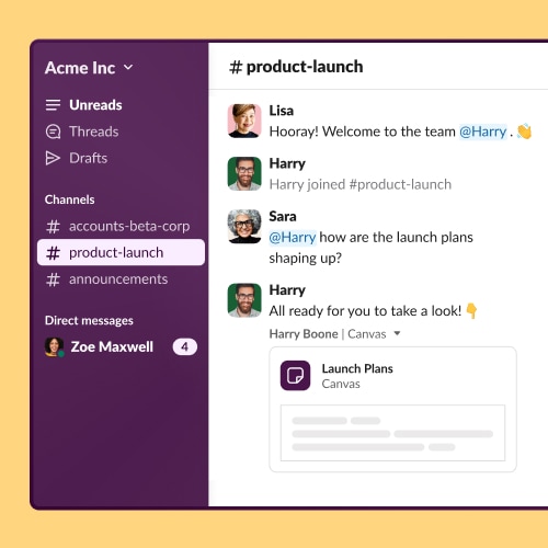 Slack use case